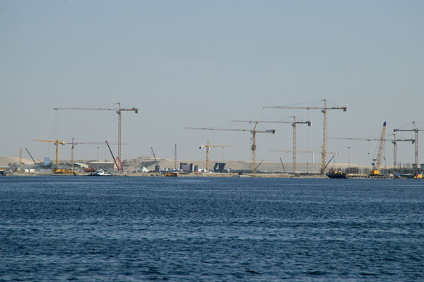 Dubai Festival City building site