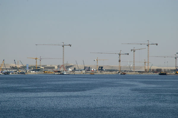 Dubai Festival City building site