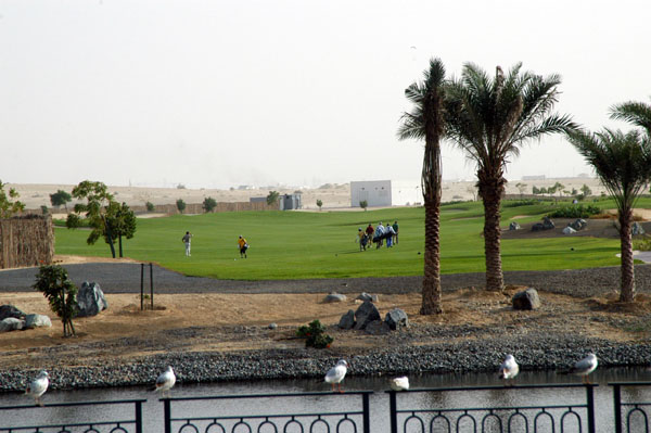 Al Badia Golf Resort's course is just about complete