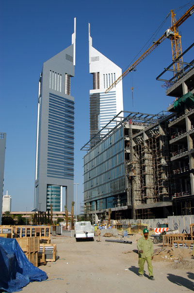 Emirates Towers and the Dubai International Financial Center