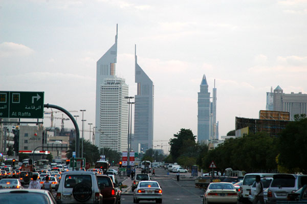 Emirates Towers from Karama