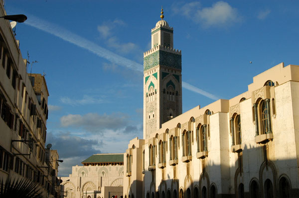 Hassan II Mosque was completed in 1993