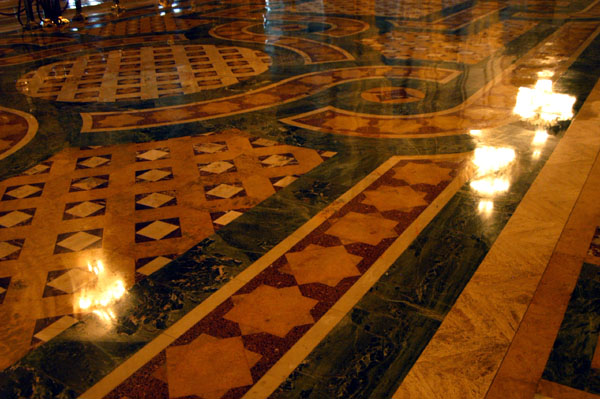 Floor of the Hassan II Mosque