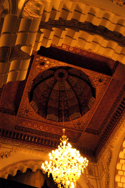 Ceiling of the Hassan II Mosque