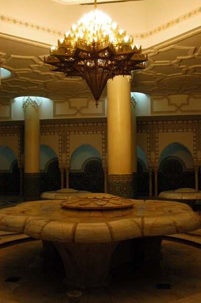 Ablution room, Hassan II Mosque