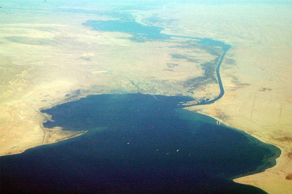 Gulf of Suez and the Suez Canal