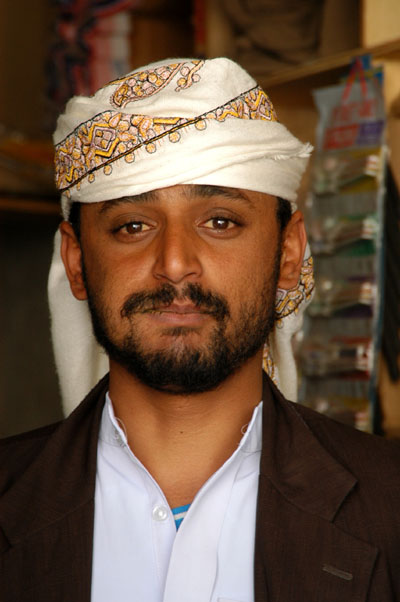 Shopkeeper, Manakha, Yemen