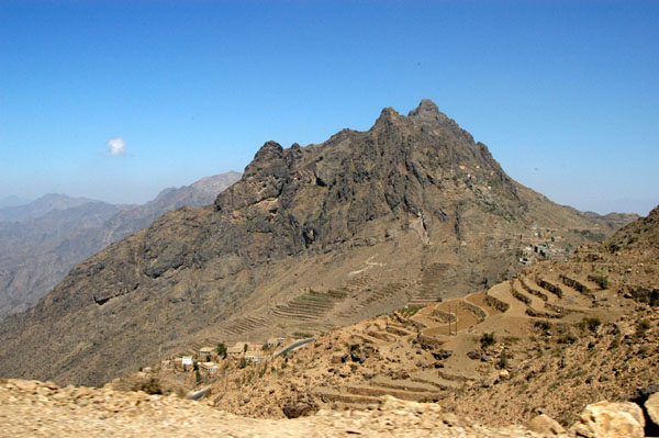 View from the road to Al-Hajjarah