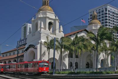 Trolley At Santa Fe Station