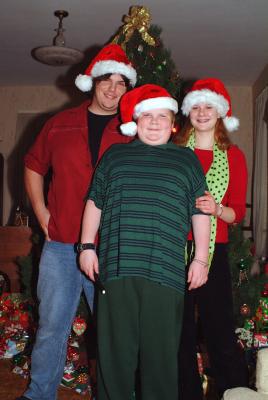 A Trio on Christmas Eve 2004 - Photo by Doug Searles