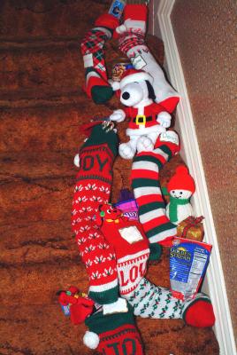 The Stockings Were Scattered All Up the Stairs!