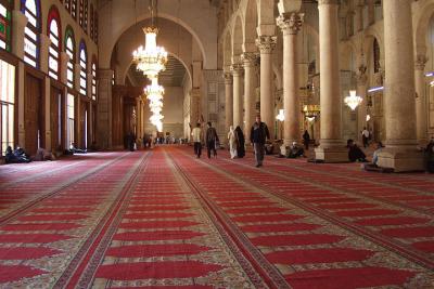 011 - Damascus, mosque interior