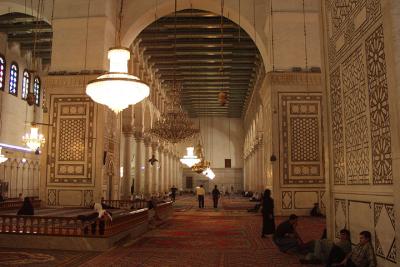 012 - Damascus, mosque interior