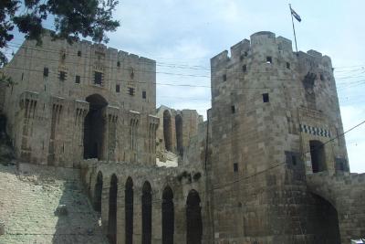 043 - Aleppo, entrance to the Citadel
