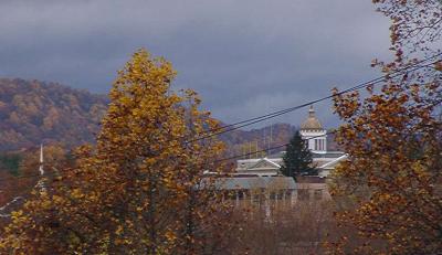 Old Courthouse looking north