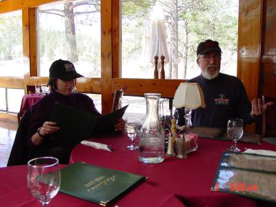 Judy and Ed at Amberon's