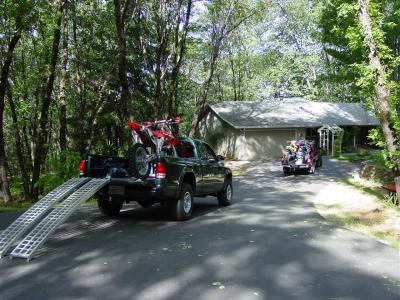 Loading Bikes at Bob's