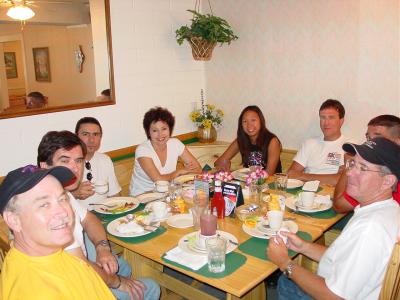 Group at Breakfast