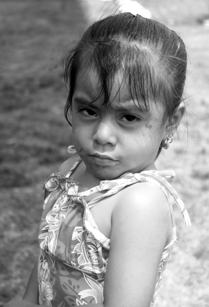 Portrait Of A Mexican Girl