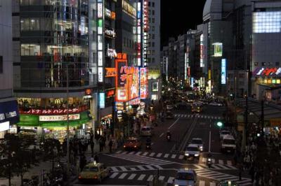 Tokyo Street at Night