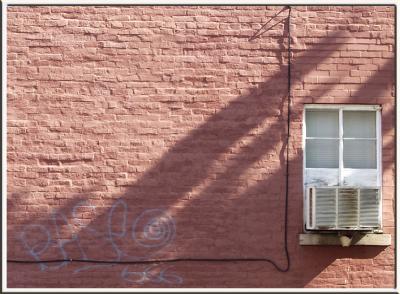 Pink Wall Window