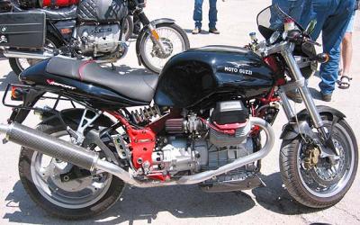 Modified Guzzi V11 Sport - Off-Side