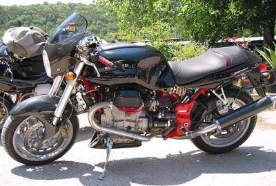 Highly Modified Moto Guzzi V11 Sport
