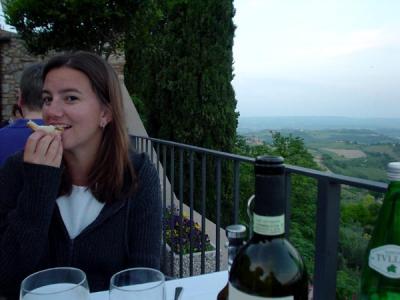 Dinner at the Vecchie Mura