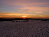 Hampstead winter sunset