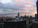 NYC - East Village and church at sunset