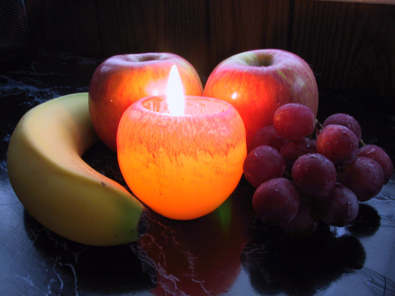 Candlelit Fruit Salad