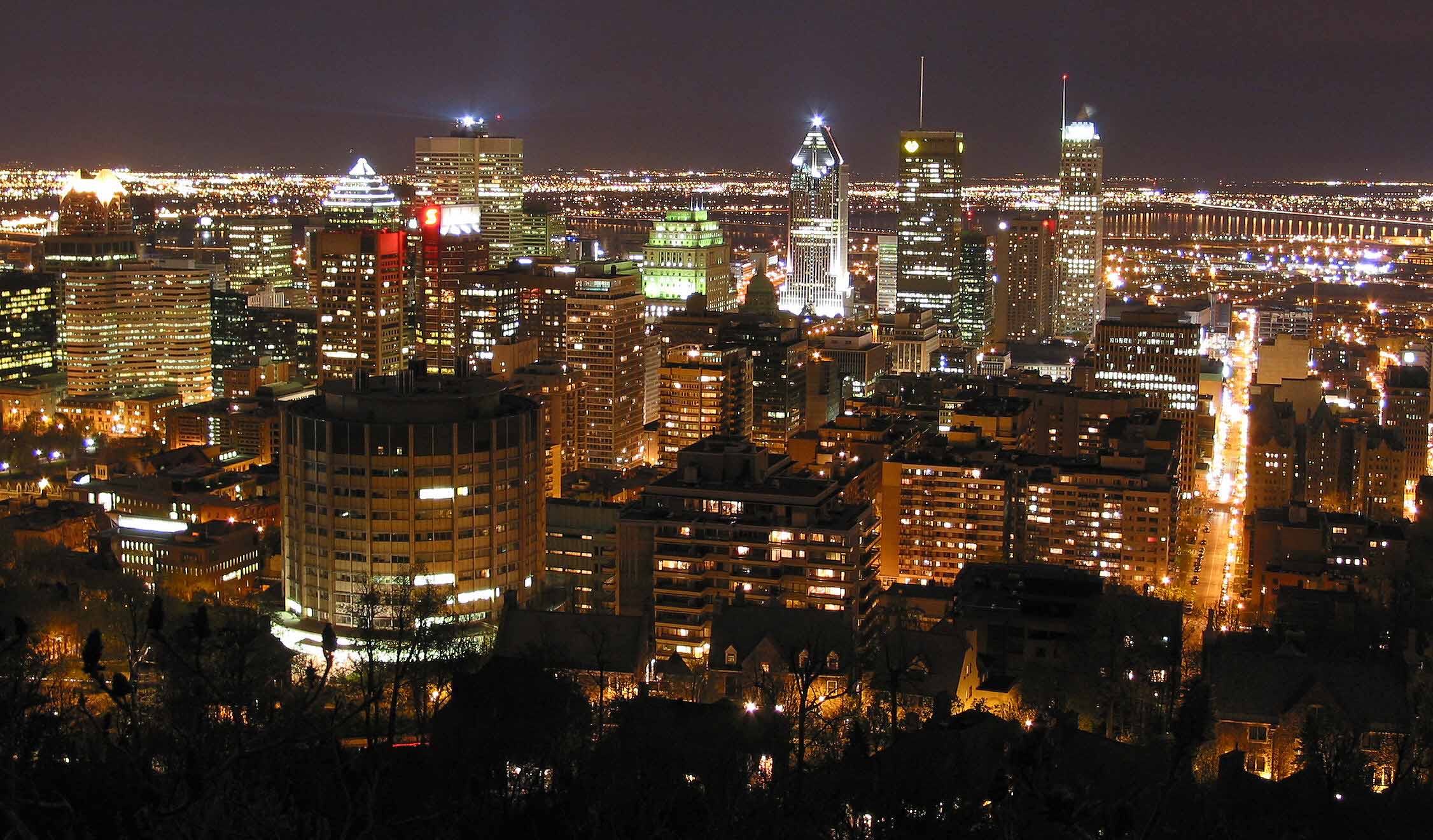 Montreal at  Night