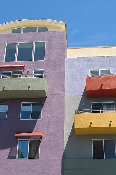 A colorful house and a colorful history