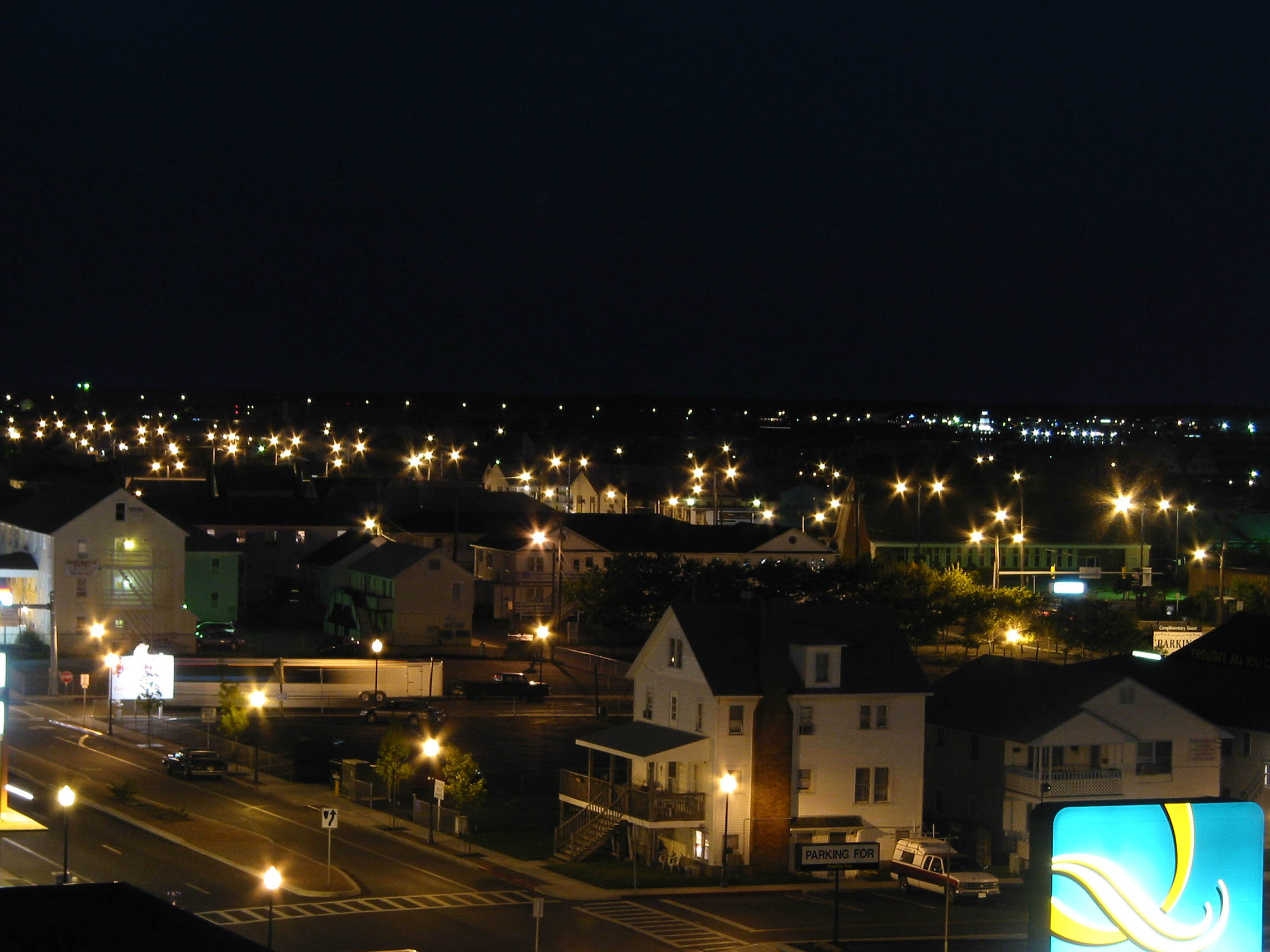Main Street at night