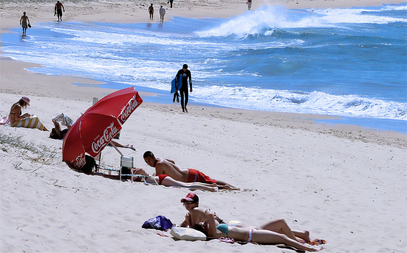 <b>The beach</b>