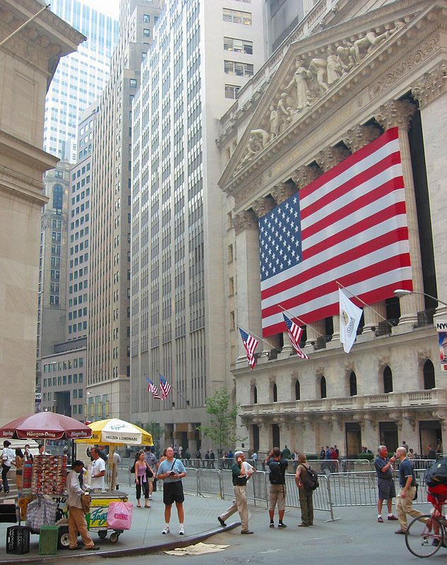 street vendor and the new york stock exchange