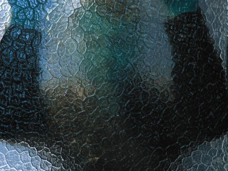 Self-Portrait through kitchen window