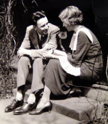 Dick's mother and father