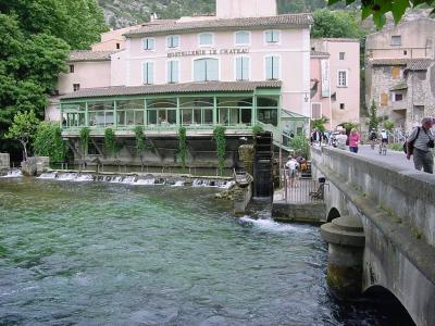 Lunch at the chateau in Vaucluse