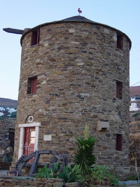 Restored windmill in Dyo Choria