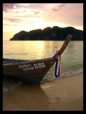 Longtail boat, Koh Phi Phi, Thailand