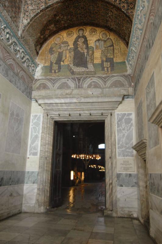 Istanbul Aya Sofya present entrance