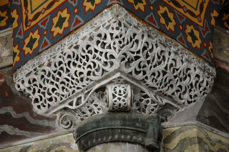 Istanbul Aya Sofya pillar