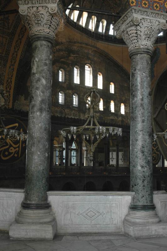 Istanbul Aya Sofya first floor