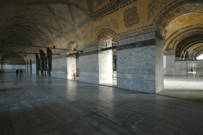 Istanbul Aya Sofya first floor