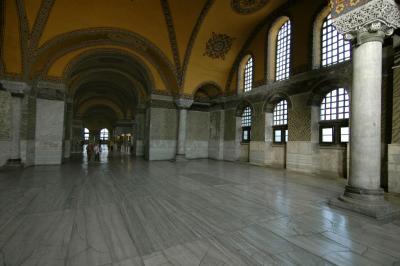 Istanbul Aya Sofya first floor