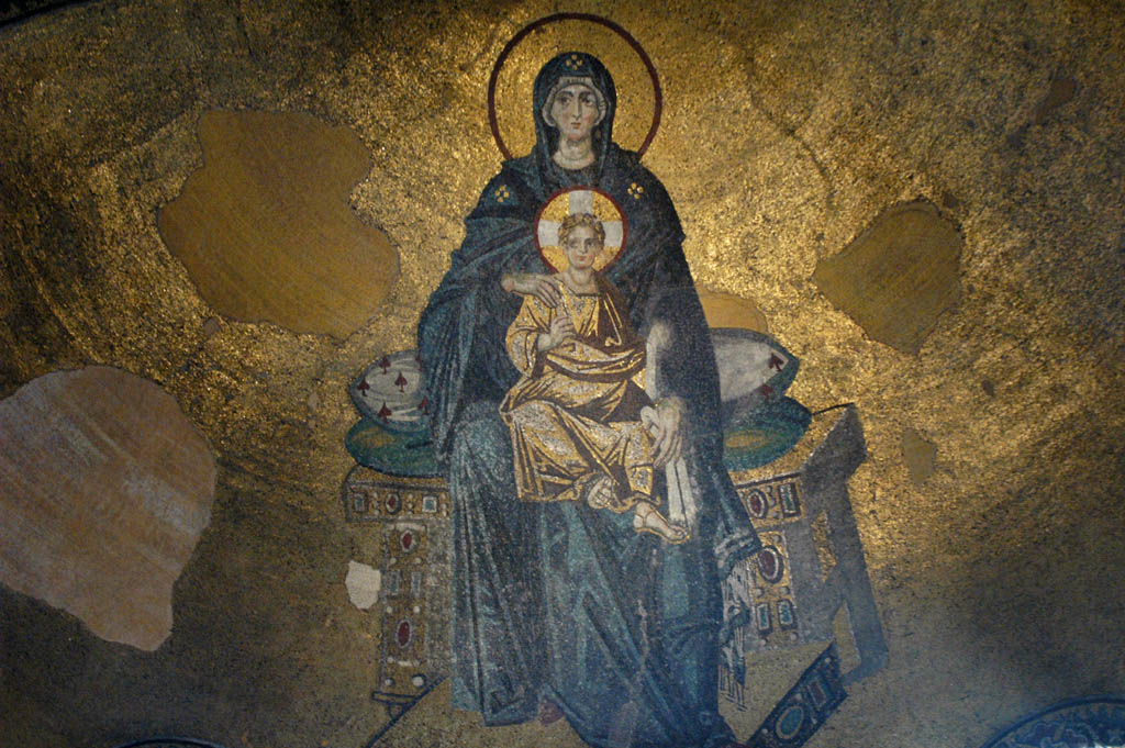 Istanbul Aya Sofya apse mosaic