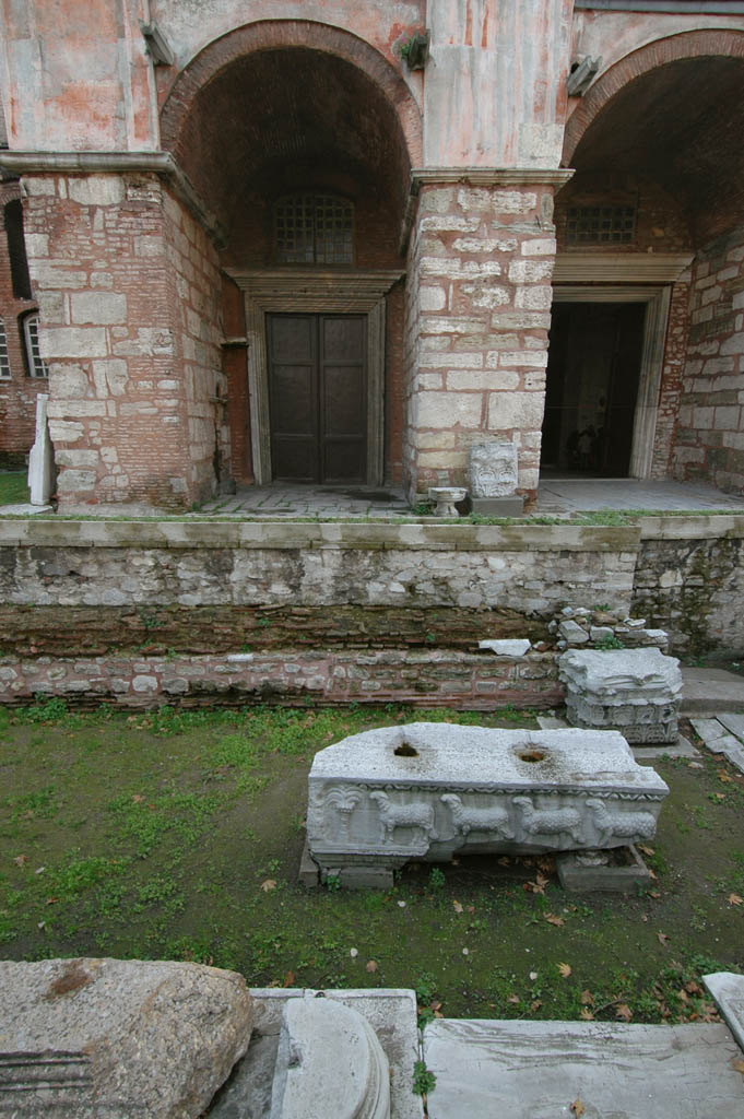 Istanbul Aya Sofya part of Theodosius II church