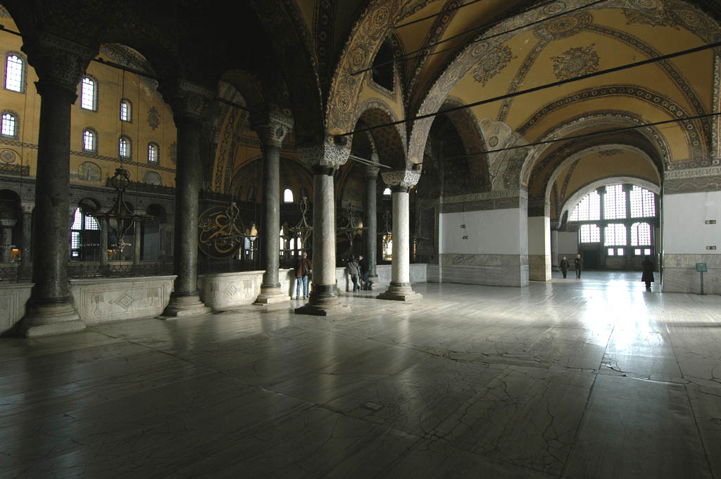 Istanbul Aya Sofya first floor