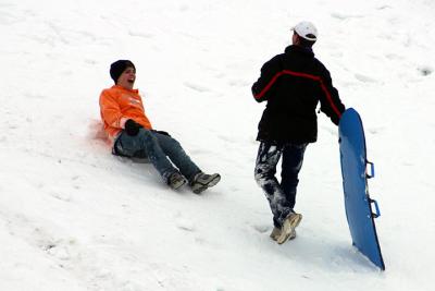 Wipe outs are always a blast